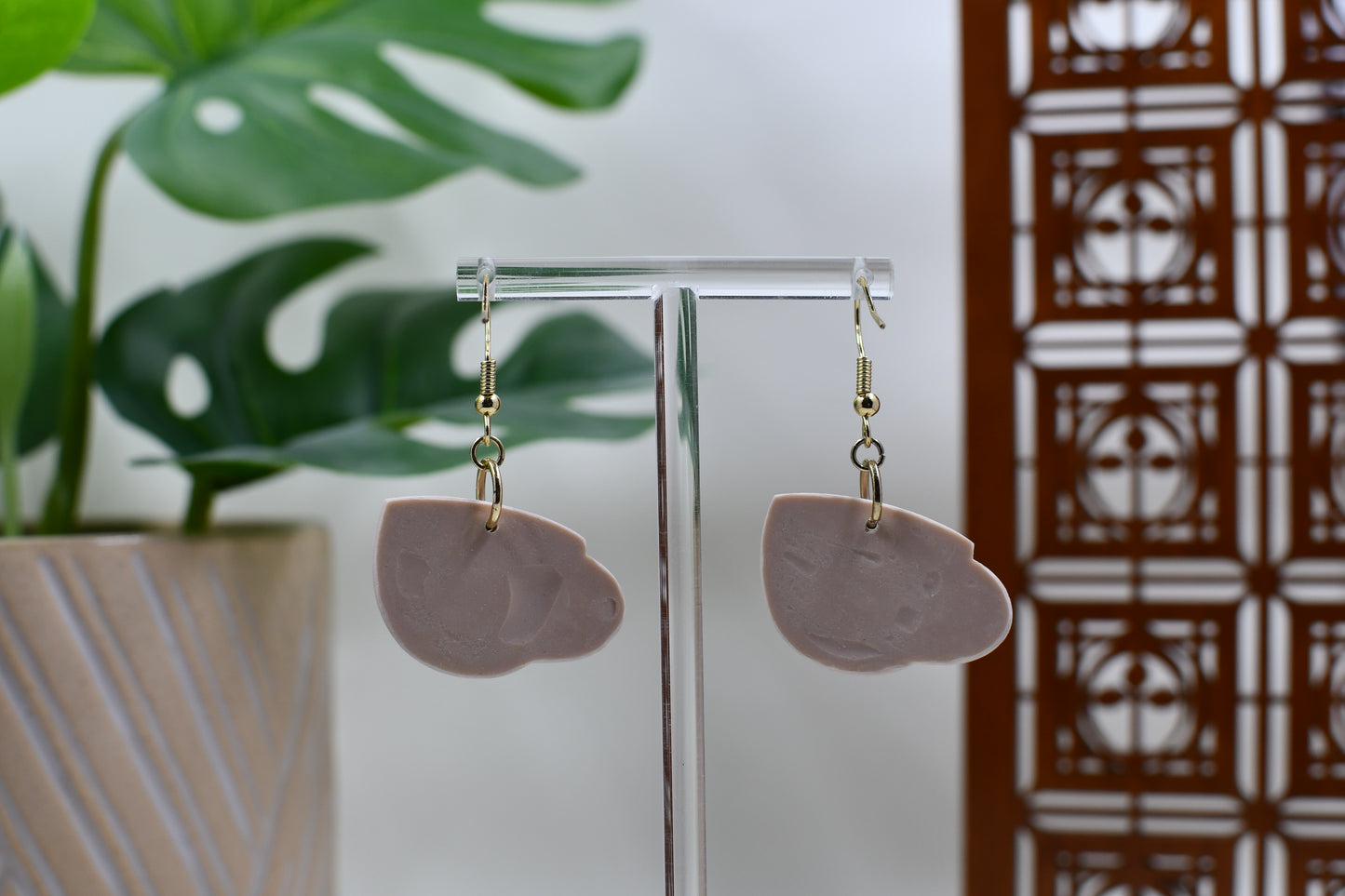 Pumpkin Spice Latte PSL Coffee Mug Dangle Earrings