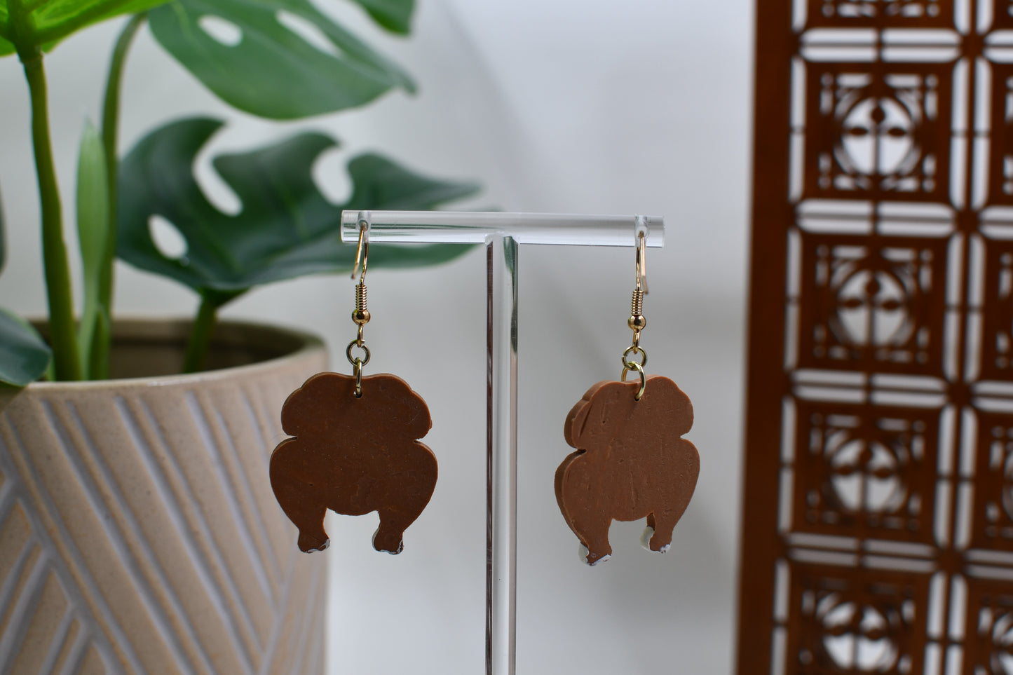 Roasted Turkey Dangle Earrings
