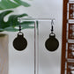 Blue Era It's a Clock Dangle Earrings