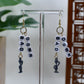 White Era Down Bad Bracelet Earrings with Gray Alien