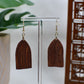Blue Era Stained Glass Windows Dangle Earrings