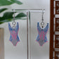 Pink Era Bodysuit Dangle Earrings