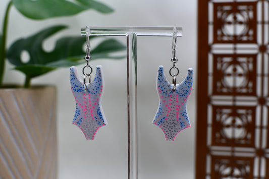 Pink Era Bodysuit Dangle Earrings