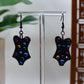 Blue Era Jeweled Bodysuit Dangle Earrings