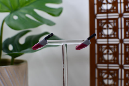 Bloody Knives Stud Earrings
