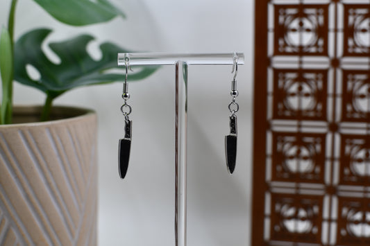 Spooky Knife Dangle Earrings