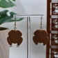 Roasted Turkey Dangle Earrings
