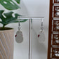 Snowman with Red Scarf Dangle Earrings