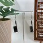 Spooky Cleaver Knife Dangle Earrings