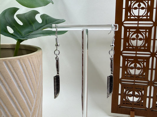 Spooky Knife Dangle Earrings